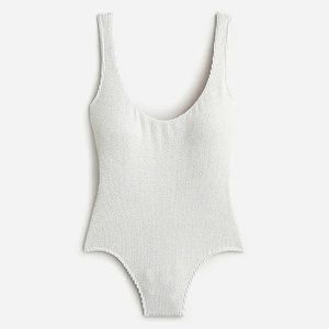 JCrew Long-torso Scrunchie Classic One-piece